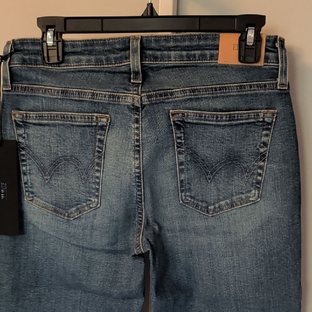 Edwin Dark Blue Flare Jeans - Picture 5 of 9